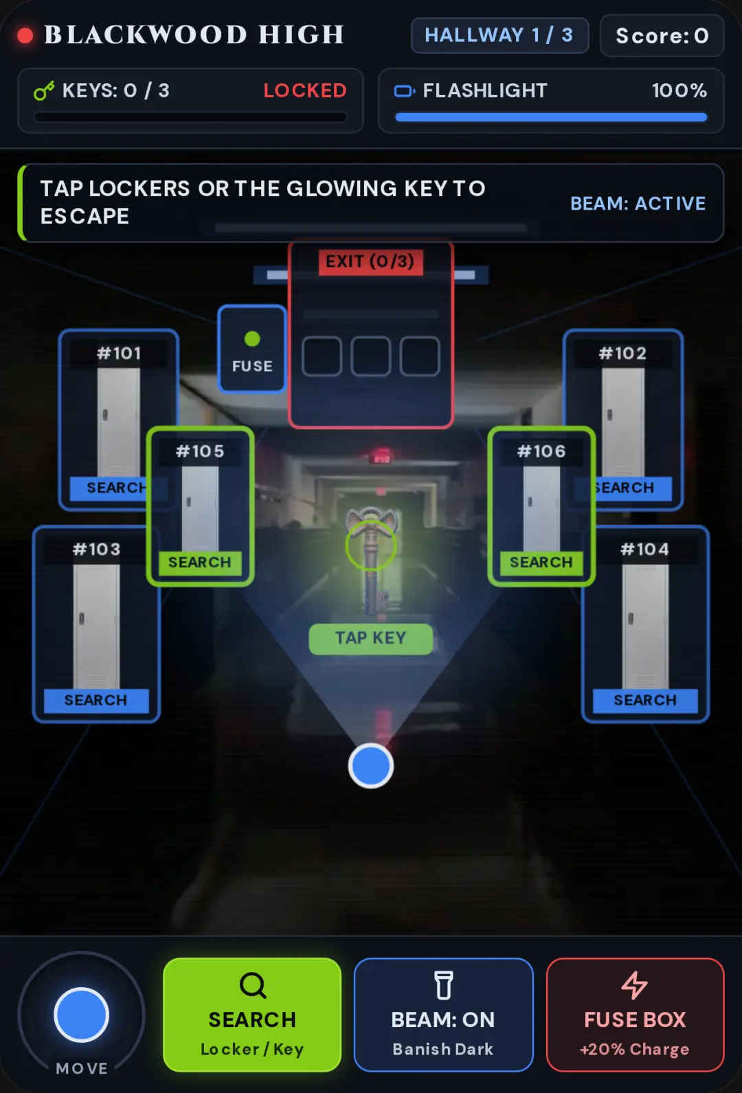 Blackwood High: Flickering Corridor cover