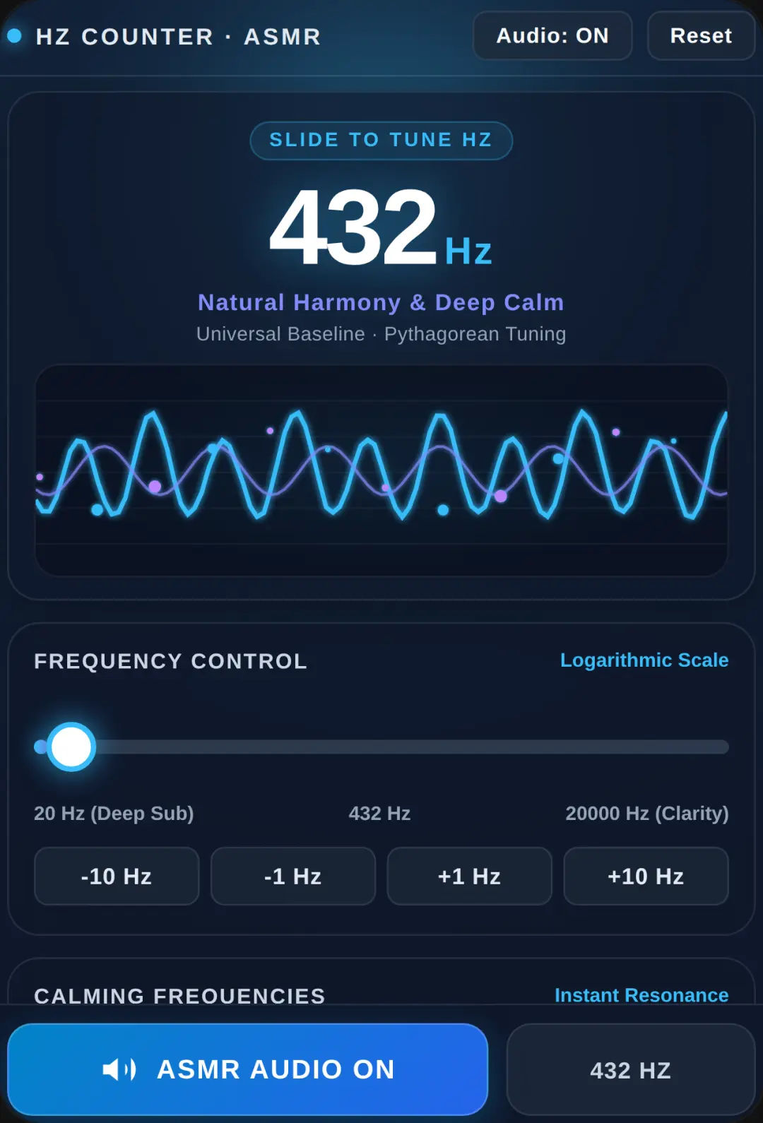 ASMR Hz Counter cover