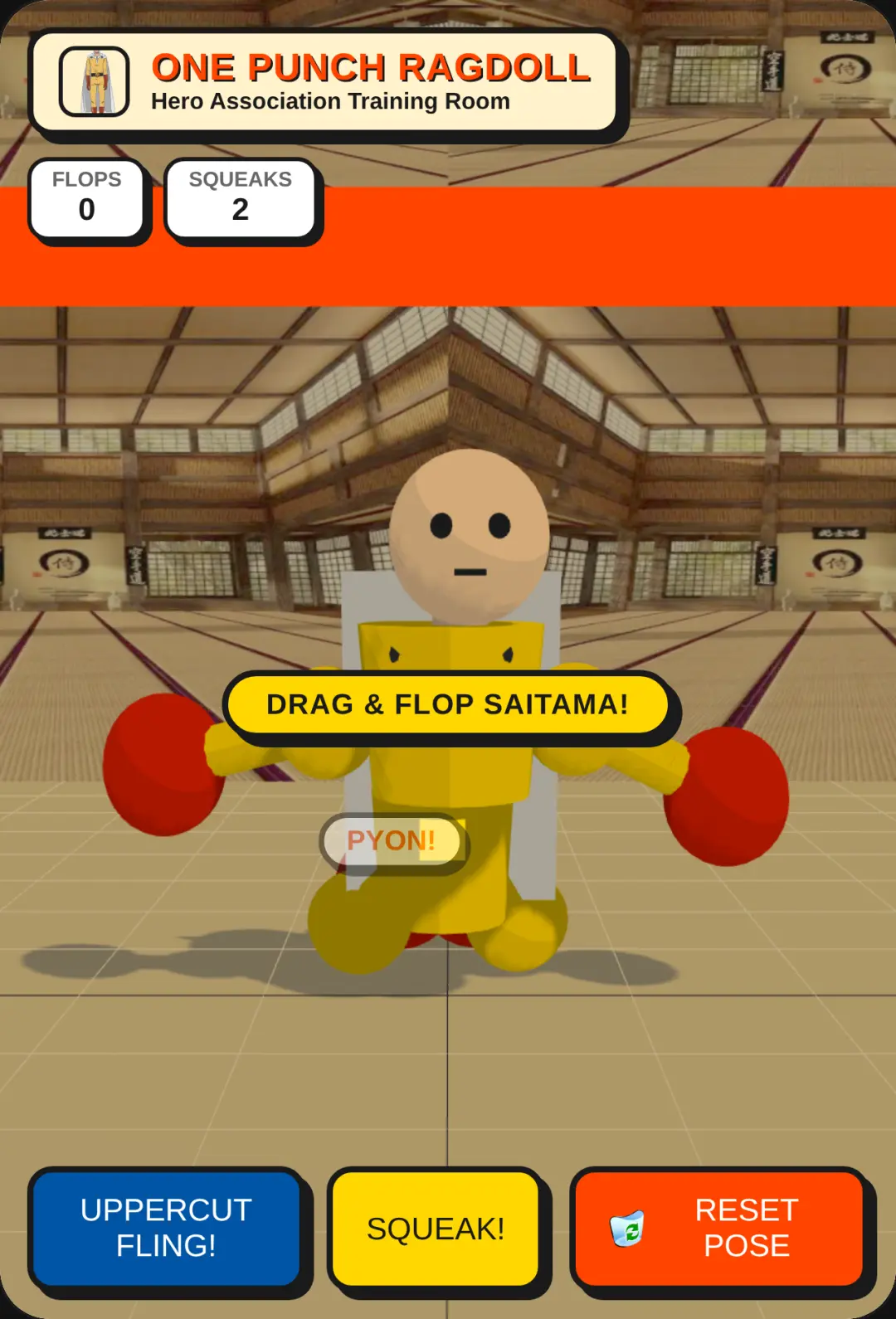 Saitama 3D Ragdoll cover