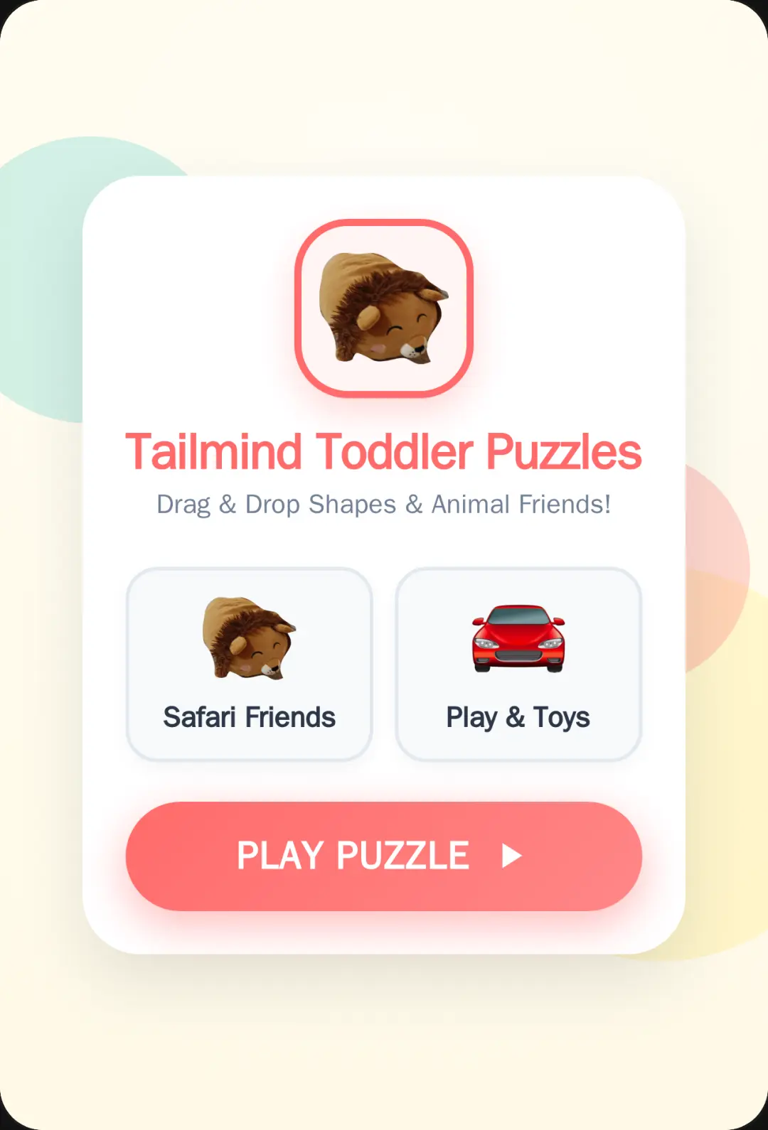 Puzzles for Toddlers cover
