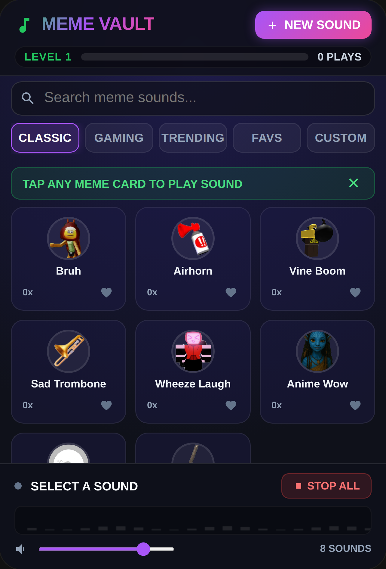 Meme Soundboard Vault cover
