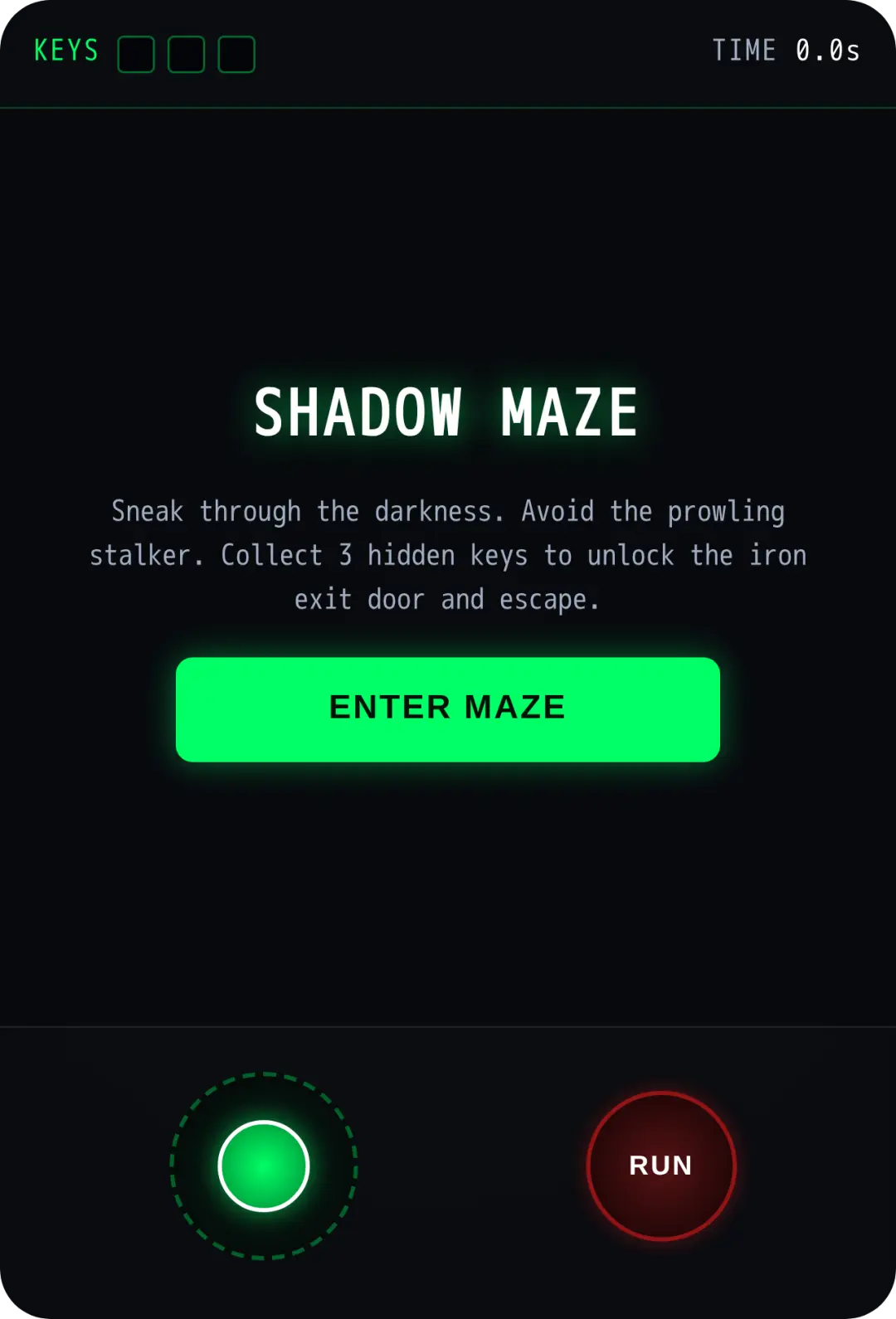 SHADOW MAZE: ESCAPE cover
