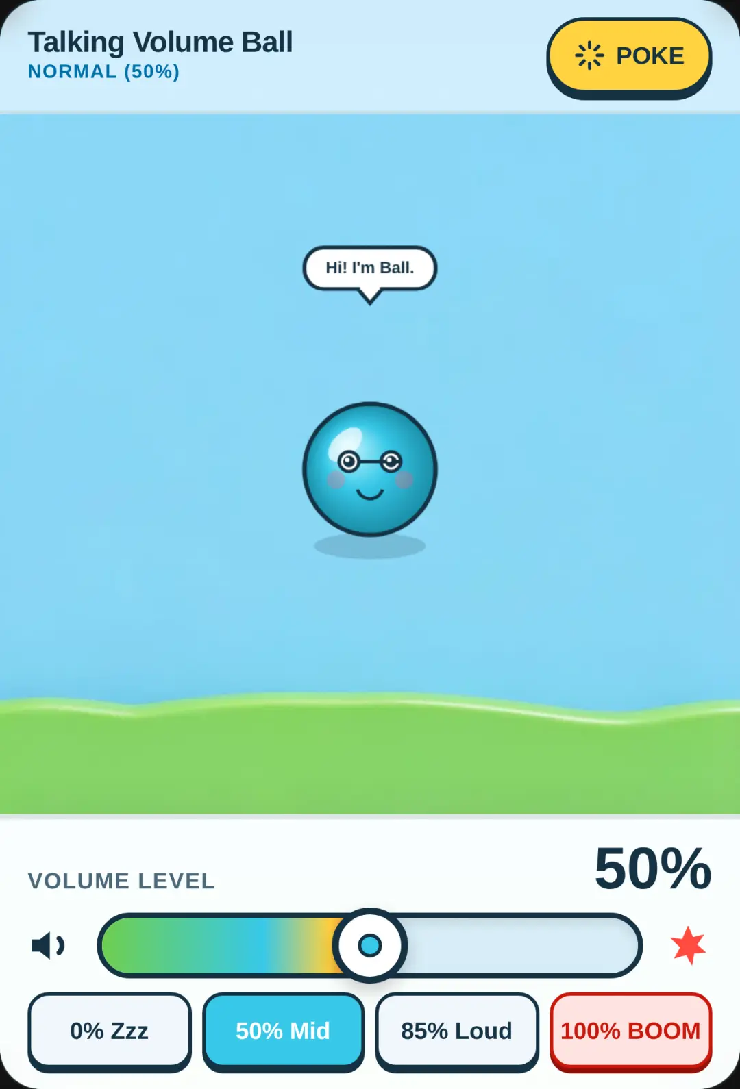 Talking Volume Ball cover