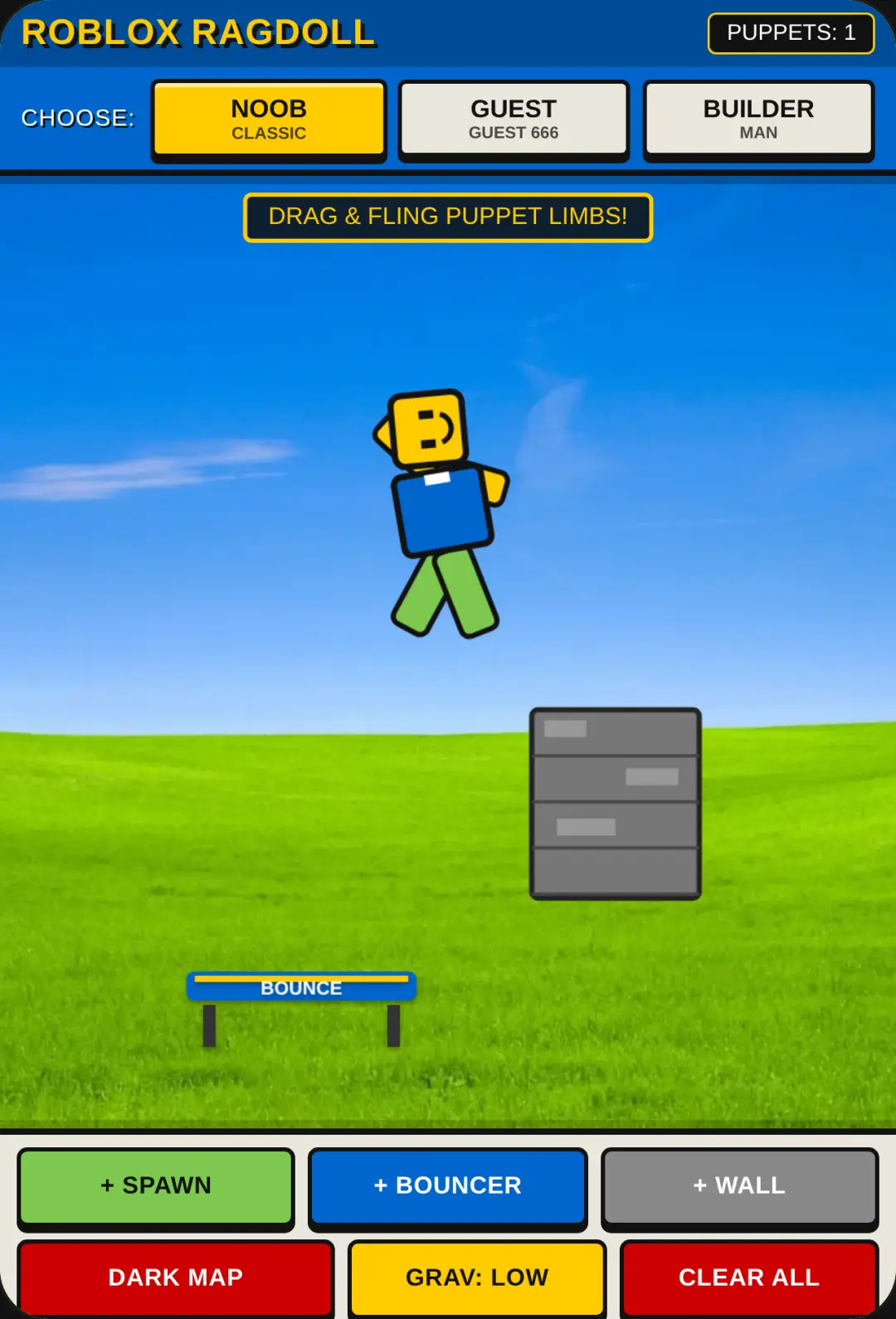 Roblox Ragdoll Puppet Playground cover