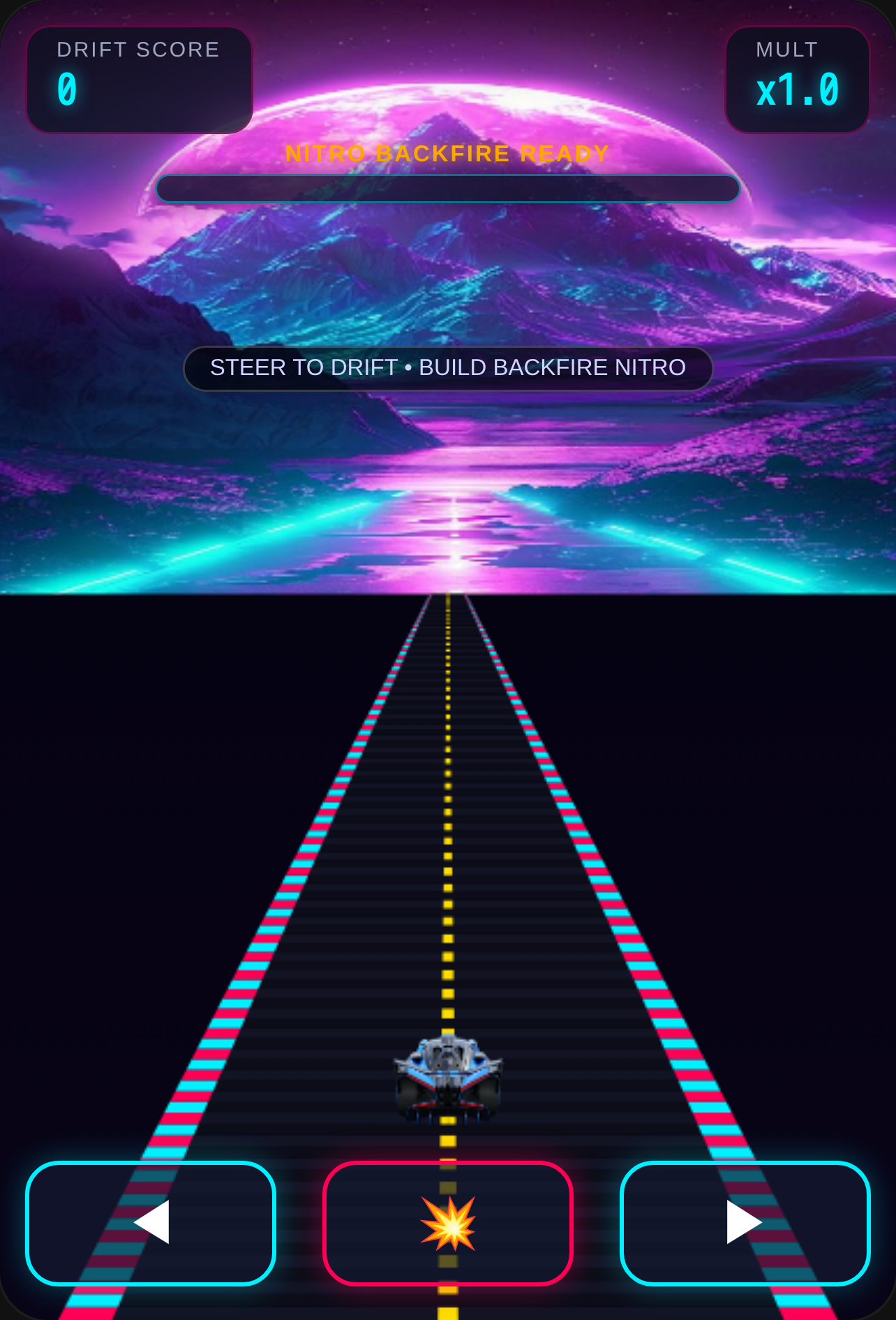 Backfire drift cover
