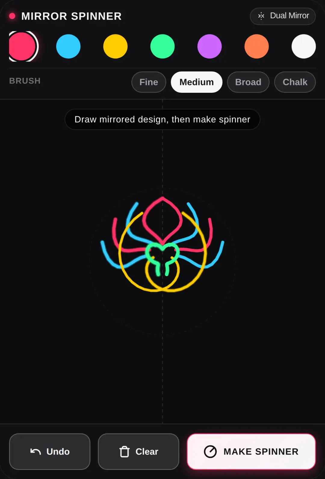 Mirror Spinner cover
