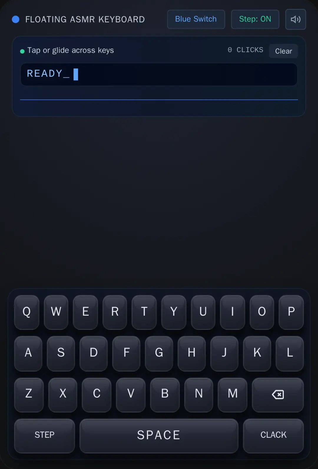 Mechanical ASMR Keyboard cover