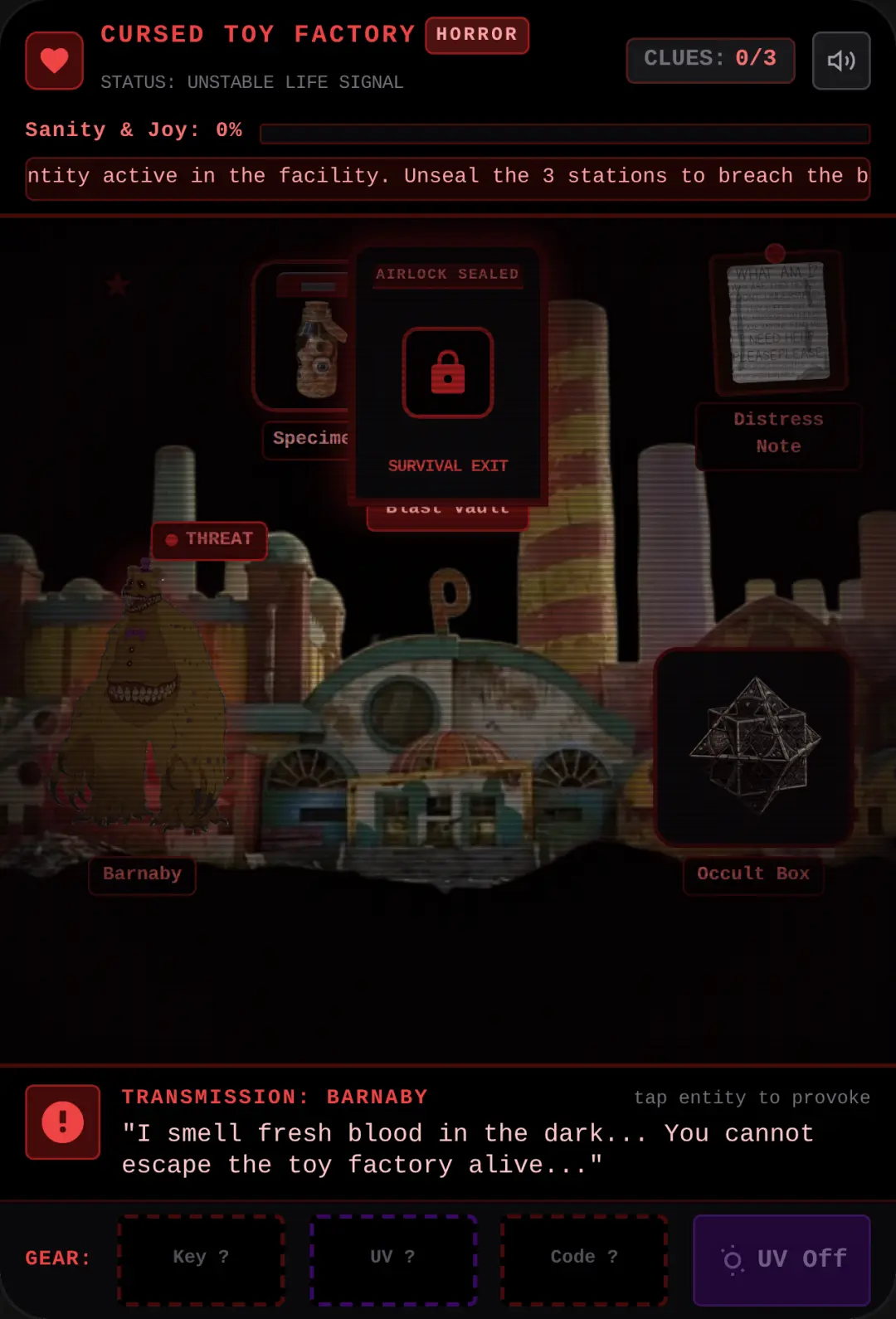 Cursed Toy Factory: Survival Horror cover