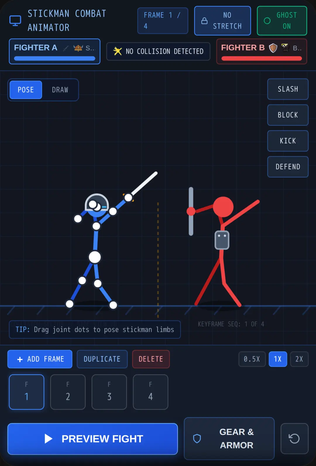 Stickman Animation Combat Studio cover