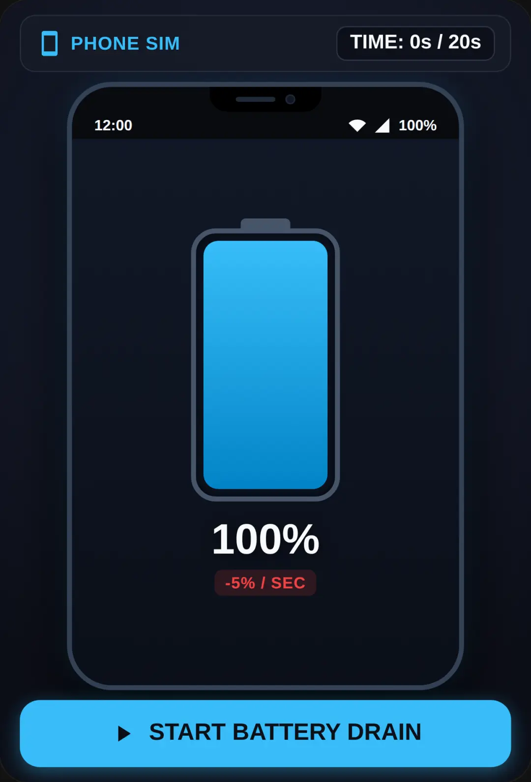 DON'T PLAY THIS GAME OR ELSE YOU WILL WASTE 20 SECONDS OF YOUR LIFE cover