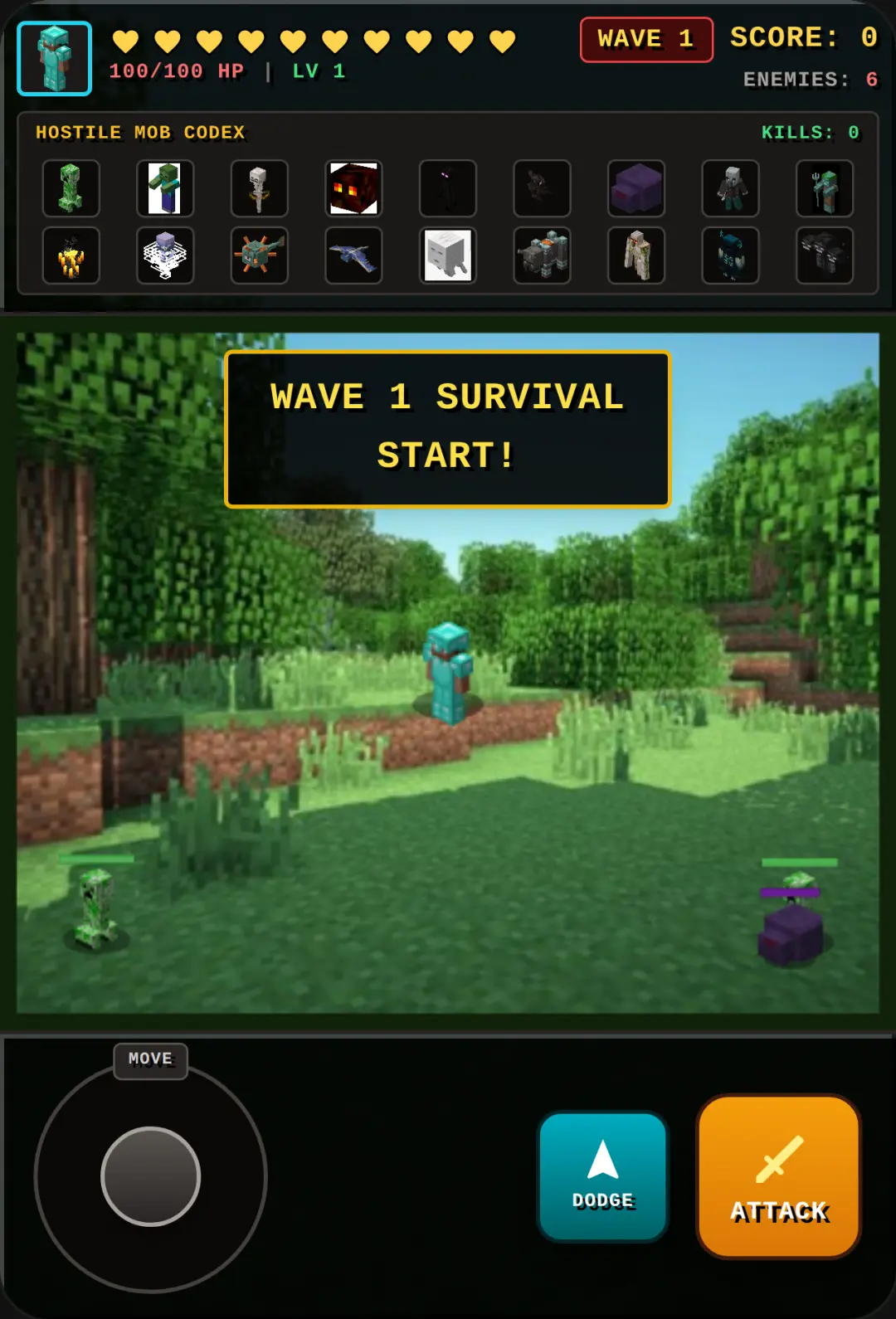 Minecraft: Mob Gauntlet cover