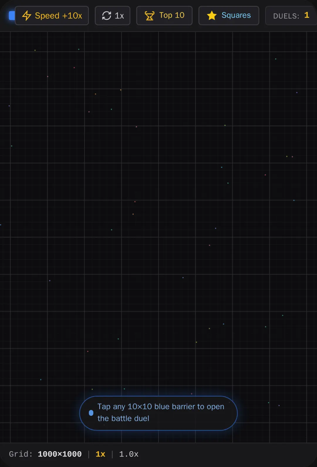 Grid battle simulation ,by simulator and undertalemaker (group project) cover