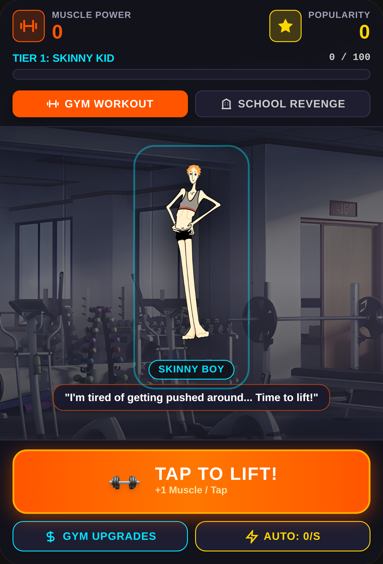 Muscle Revenge: Gym Clicker cover