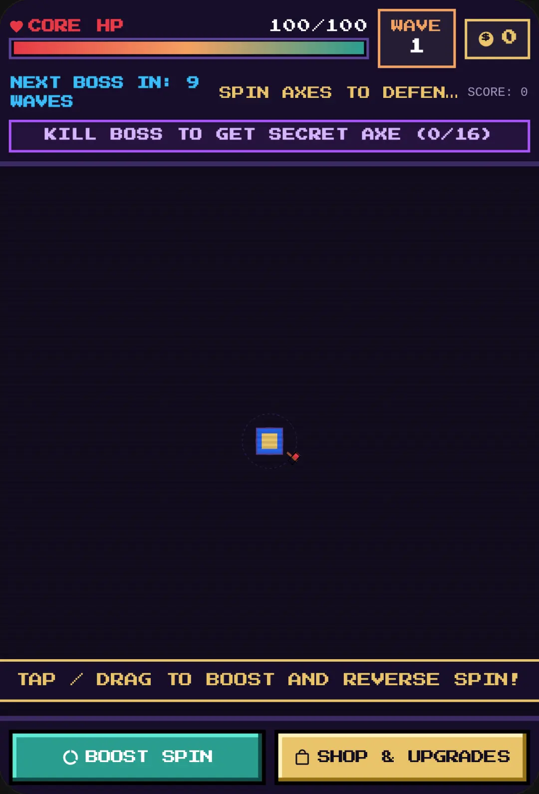 Core Defender: Pixel Axe vs Zombies cover