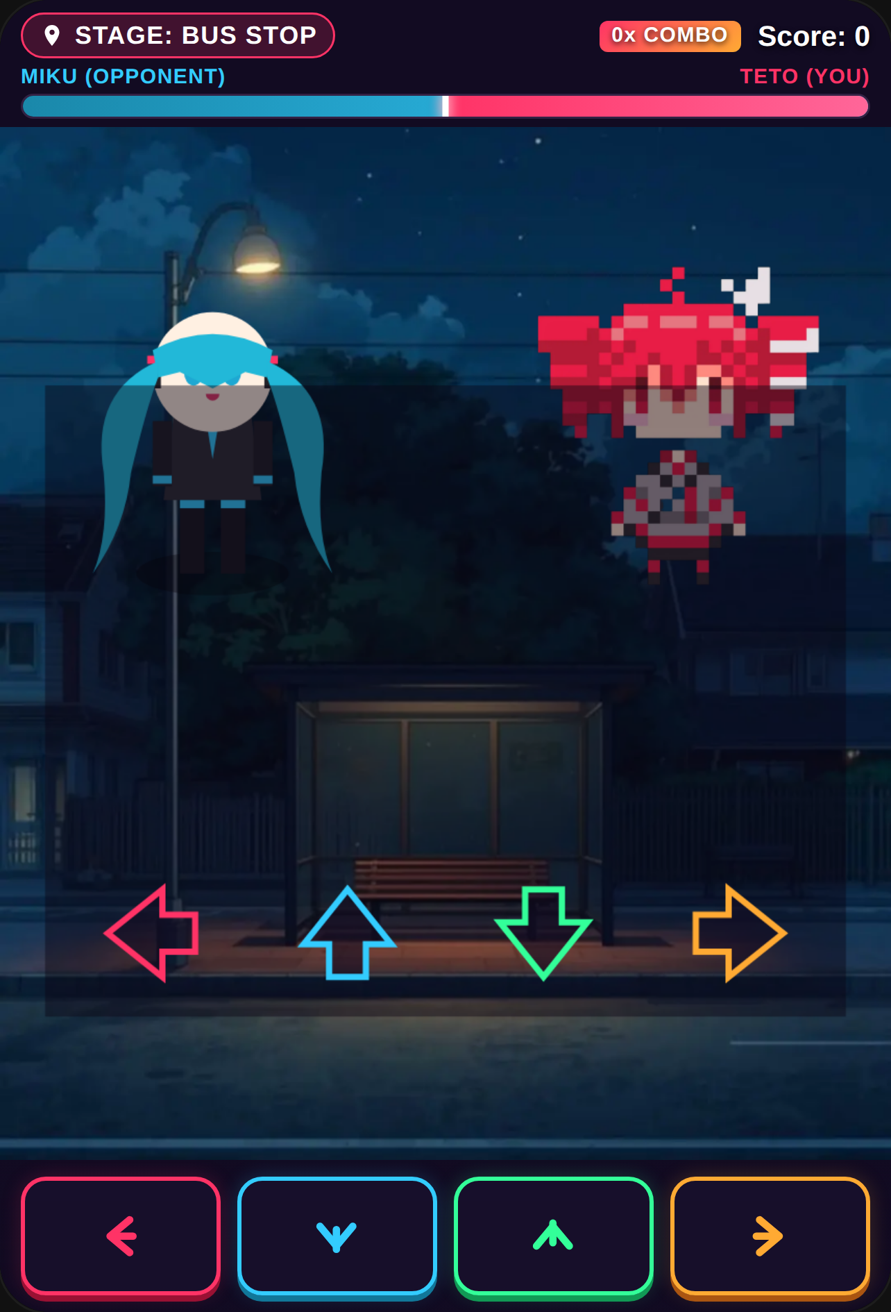 FNF: Teto vs Miku - Birdbrain cover