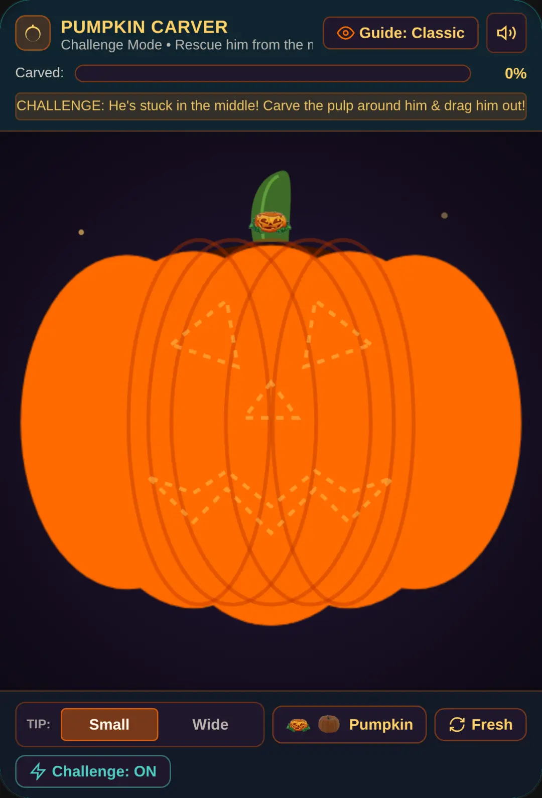 Pumpkin Carver - Don't Poke the boy! cover