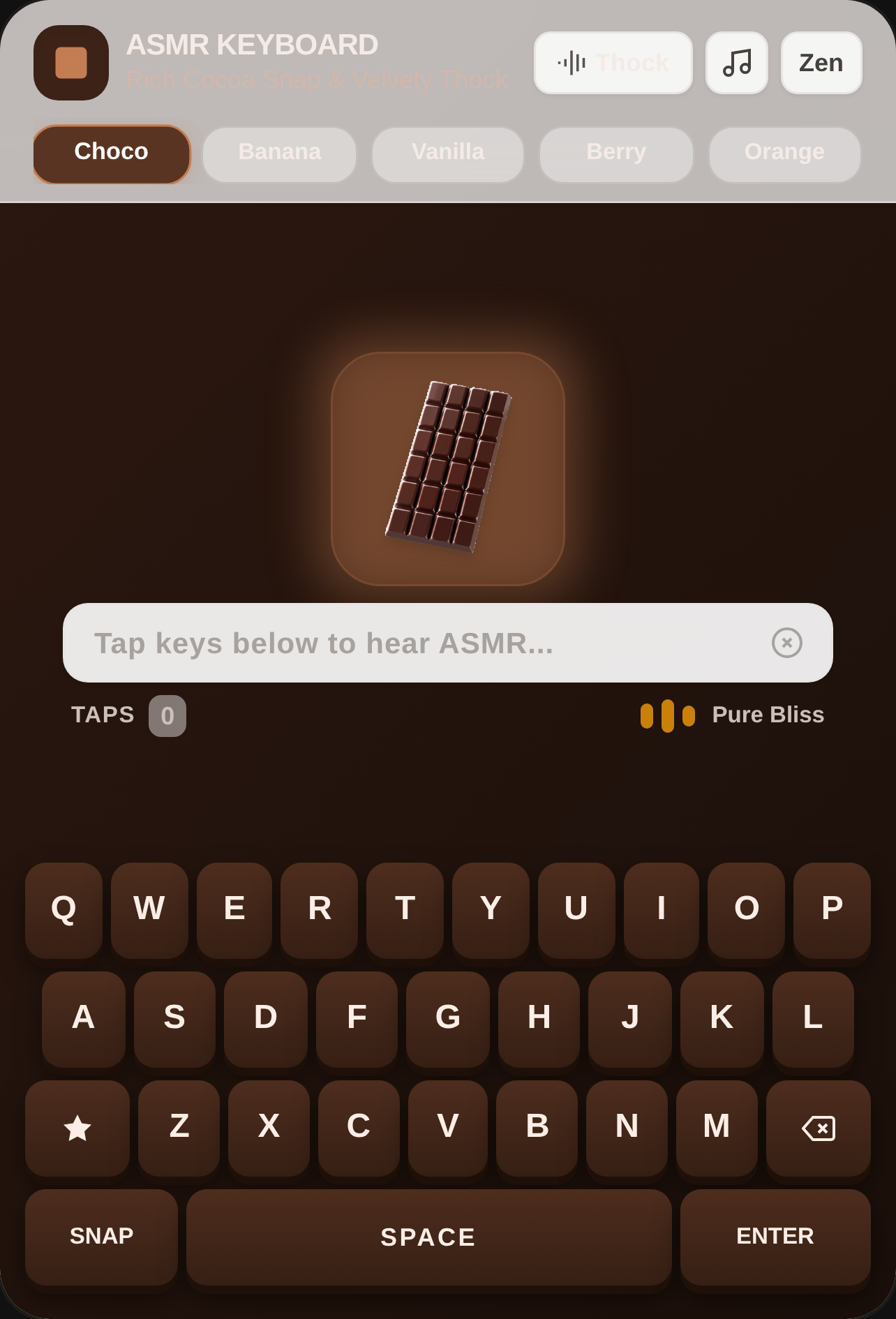 ASMR Flavor Keyboard cover