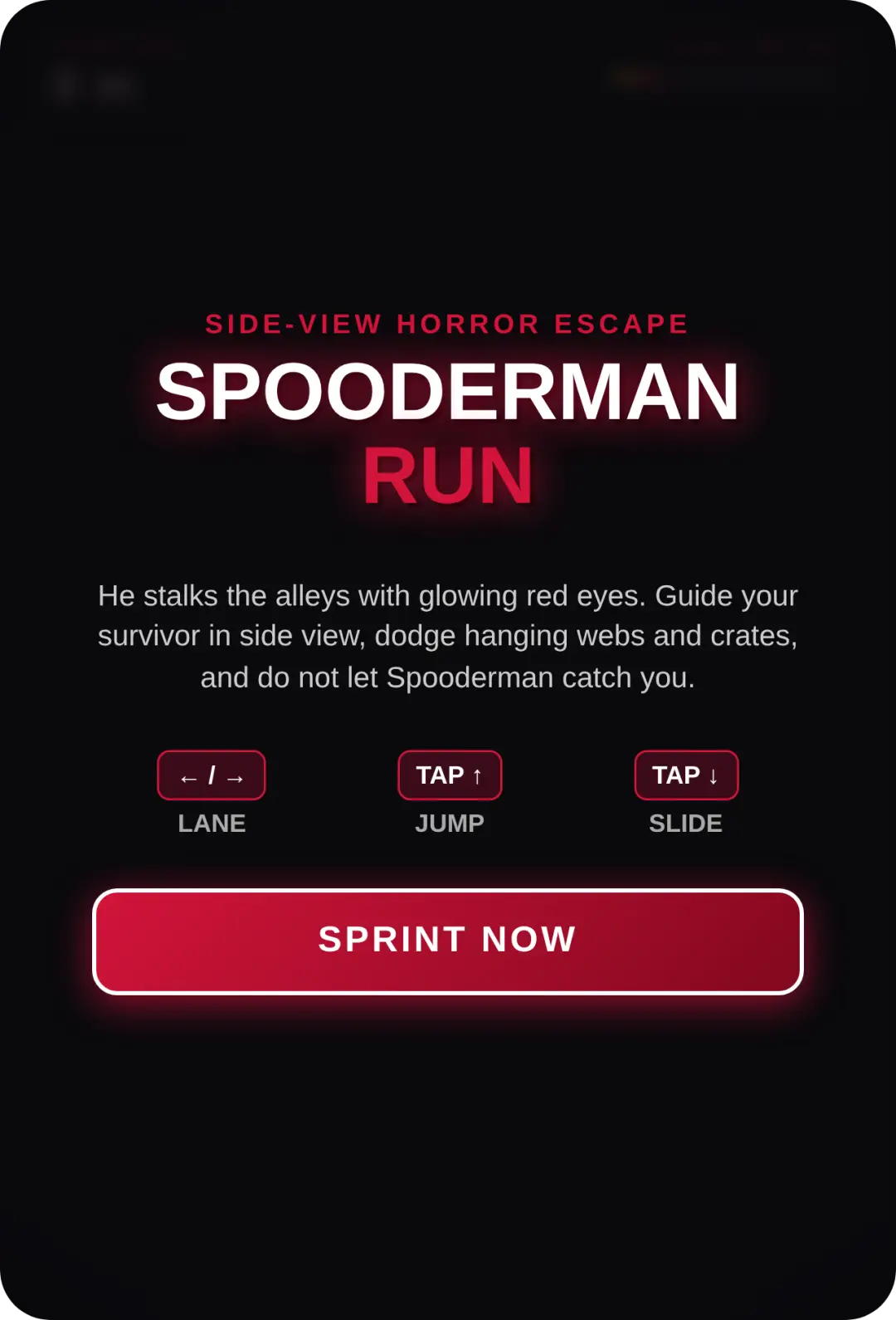 Escape from Spooderman - 3D Horror Runner cover