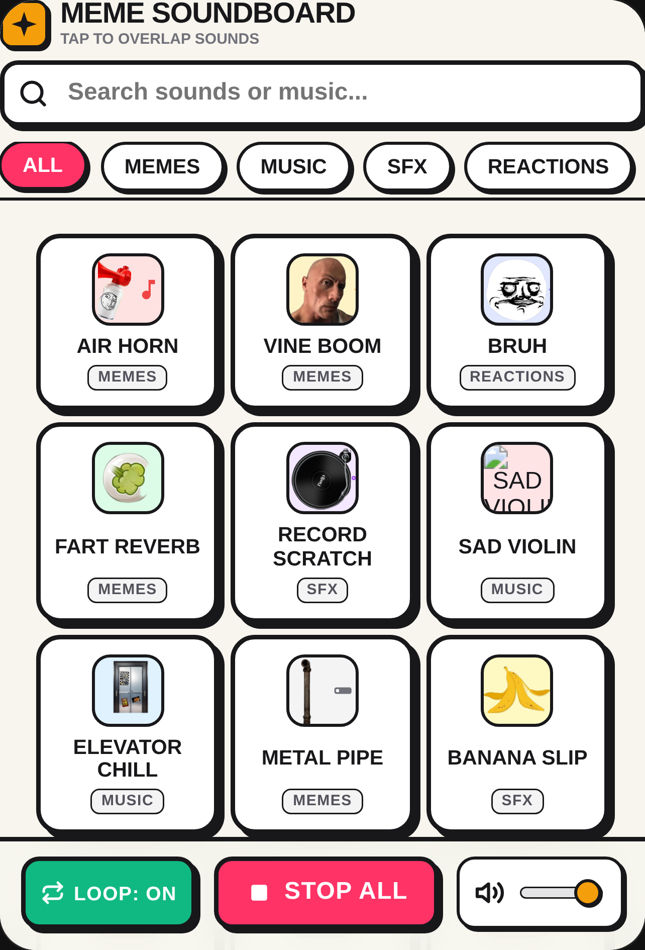 Meme Soundboard cover
