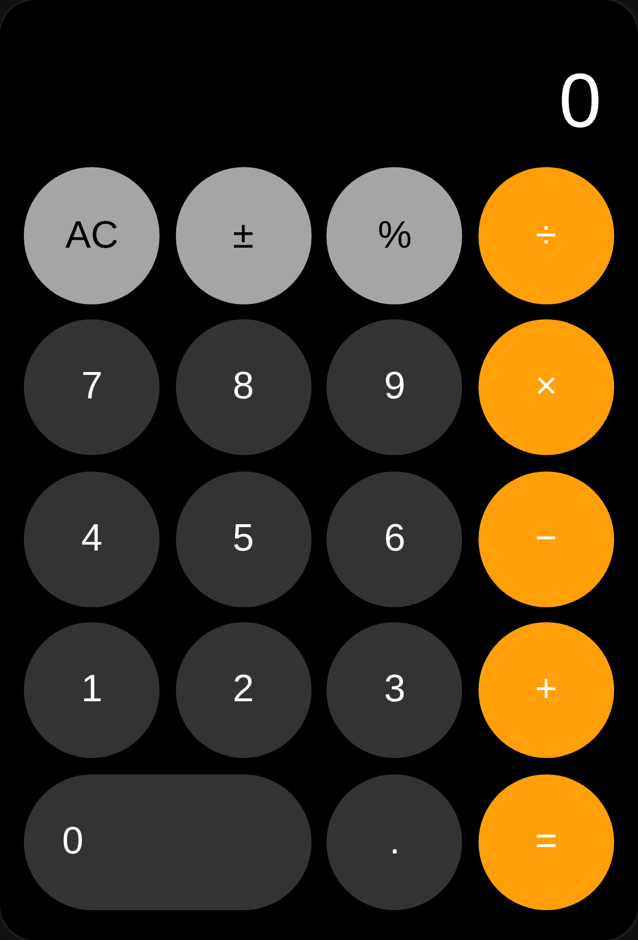 Calculator cover