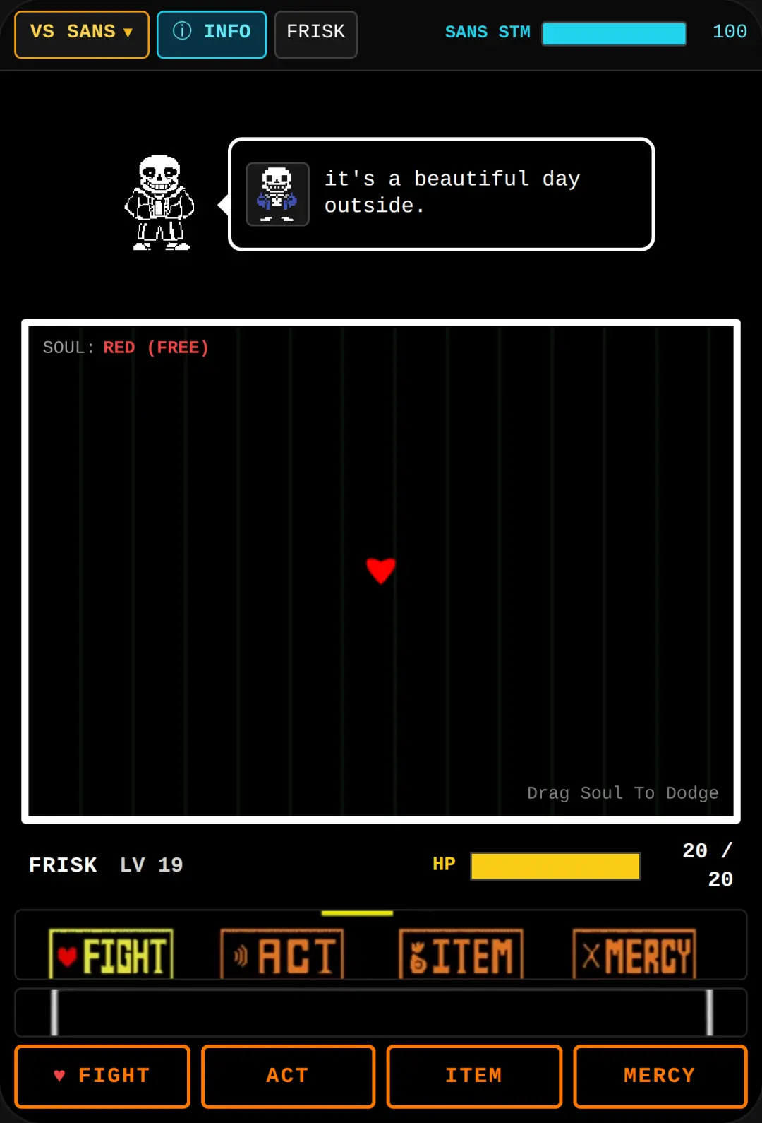 Undertale - Boss Battle Simulator cover