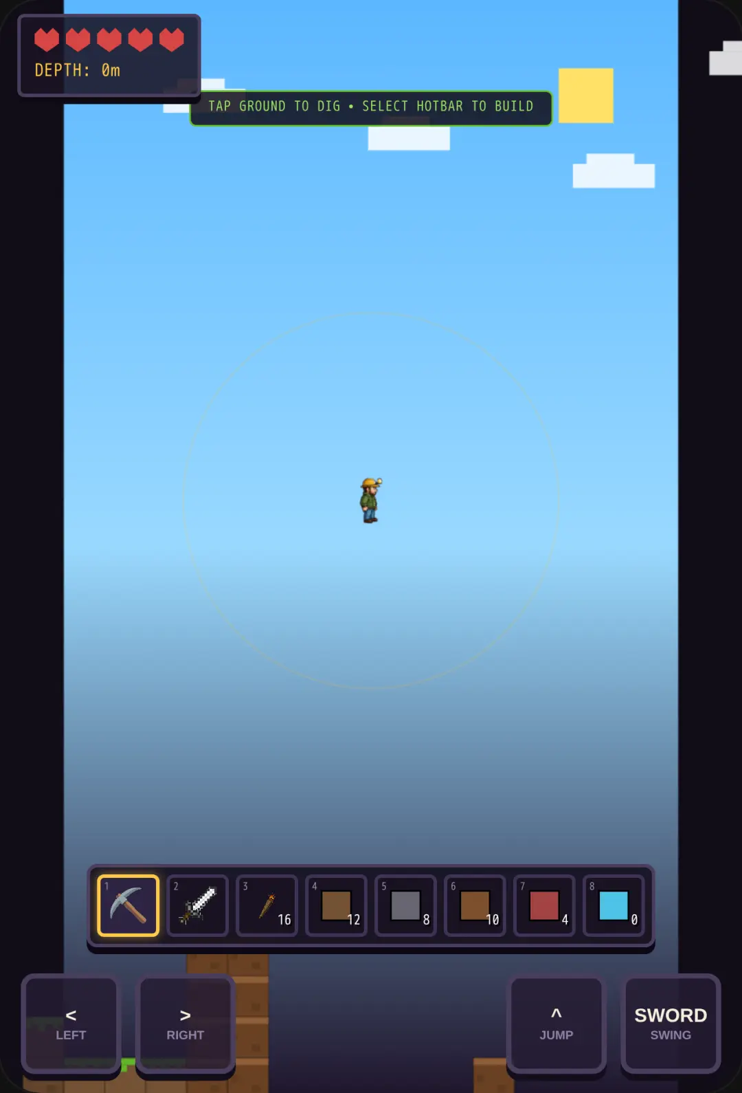 2D Minecraft — Mine & Boss Adventure cover