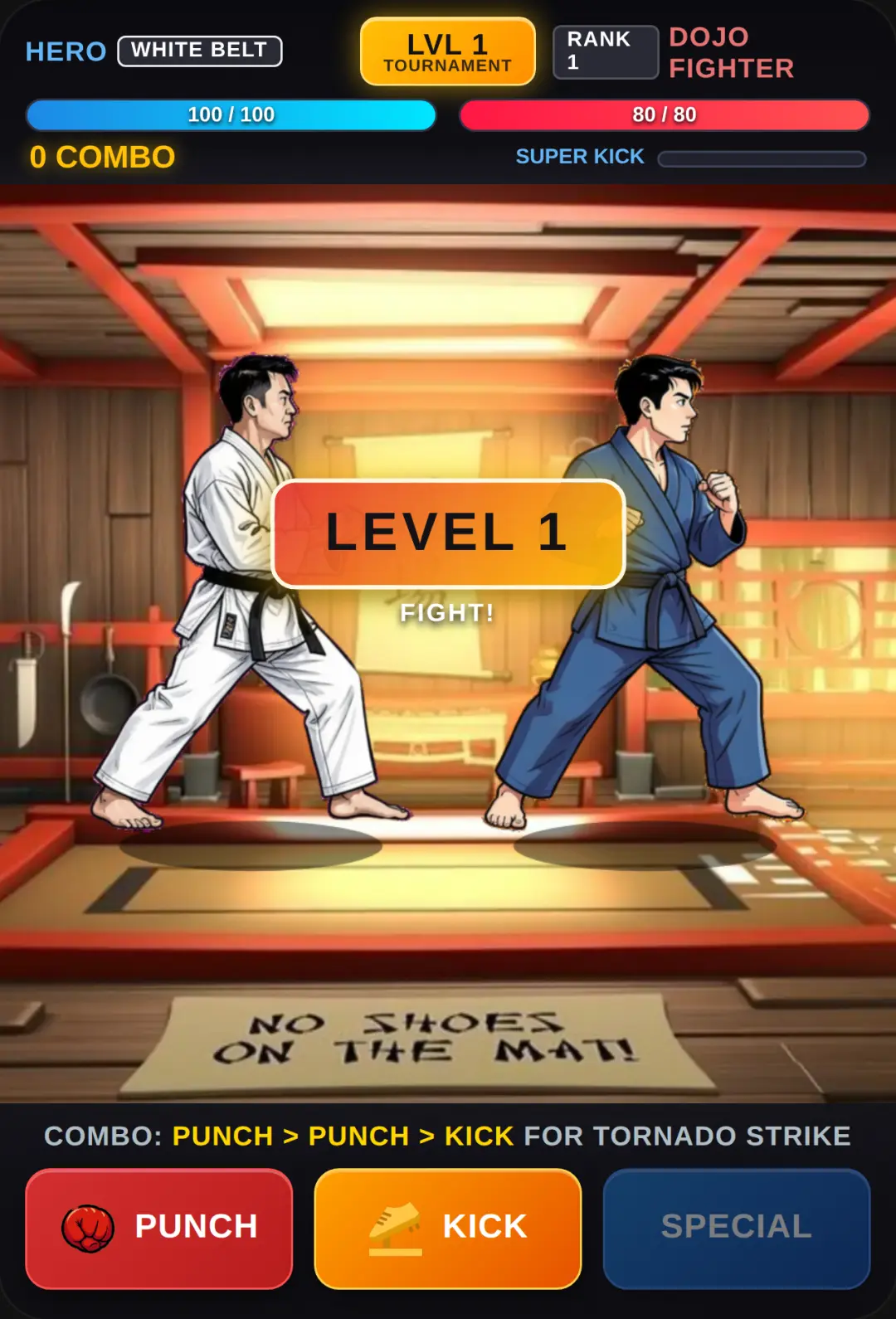 Taekwondo Fight Simulator cover