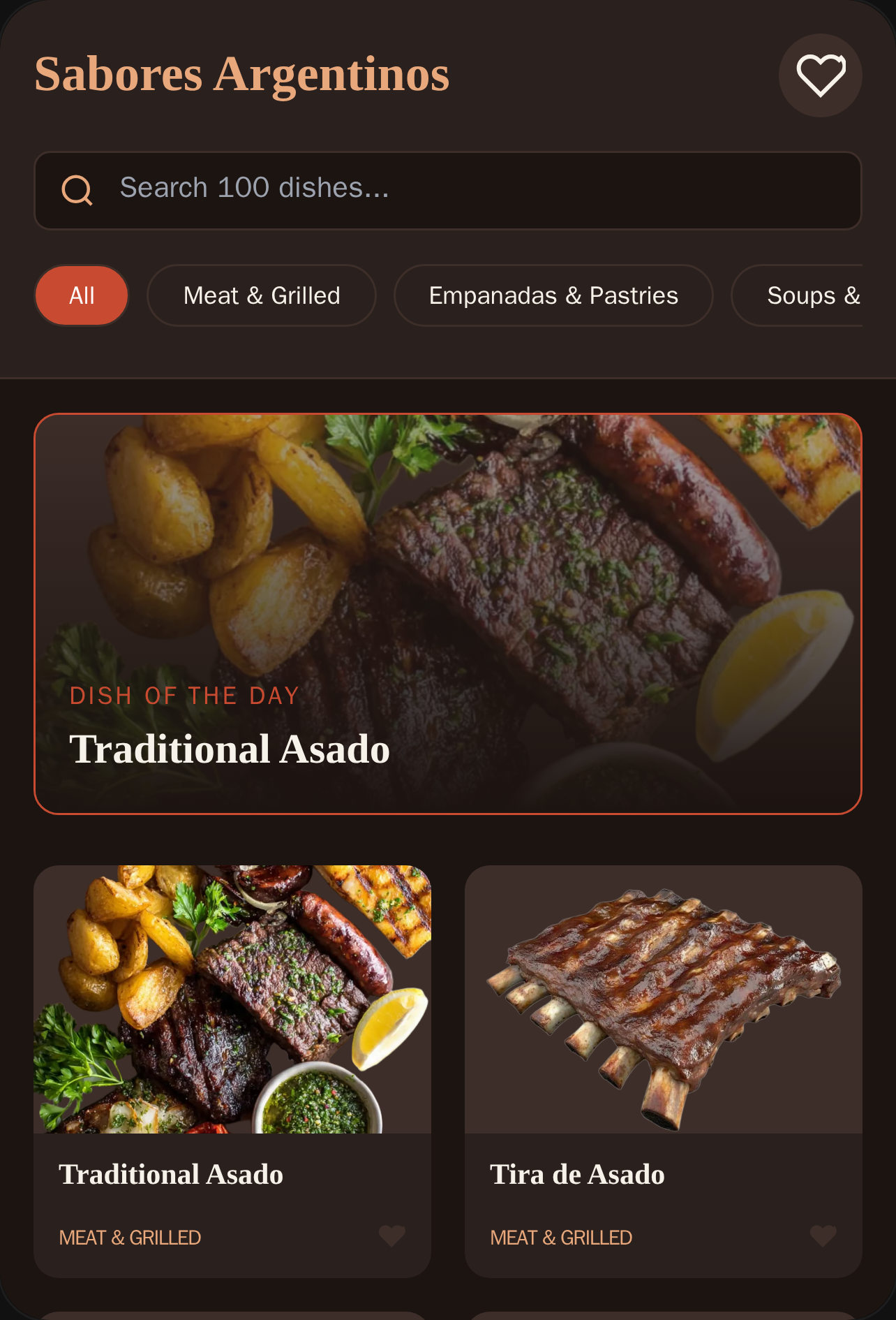 100 Argentine Dishes cover
