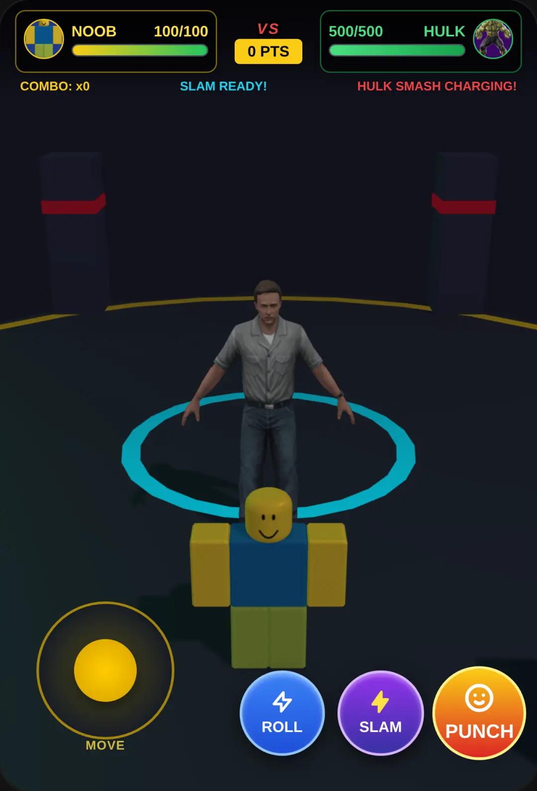 Noob vs Hulk Arena cover
