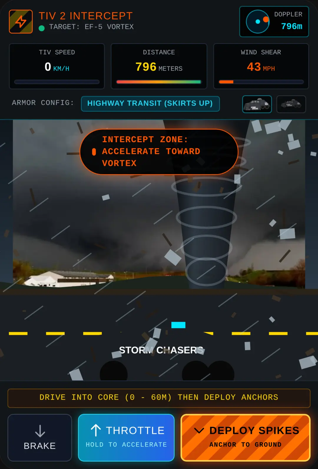 TIV 2 Tornado Intercept cover