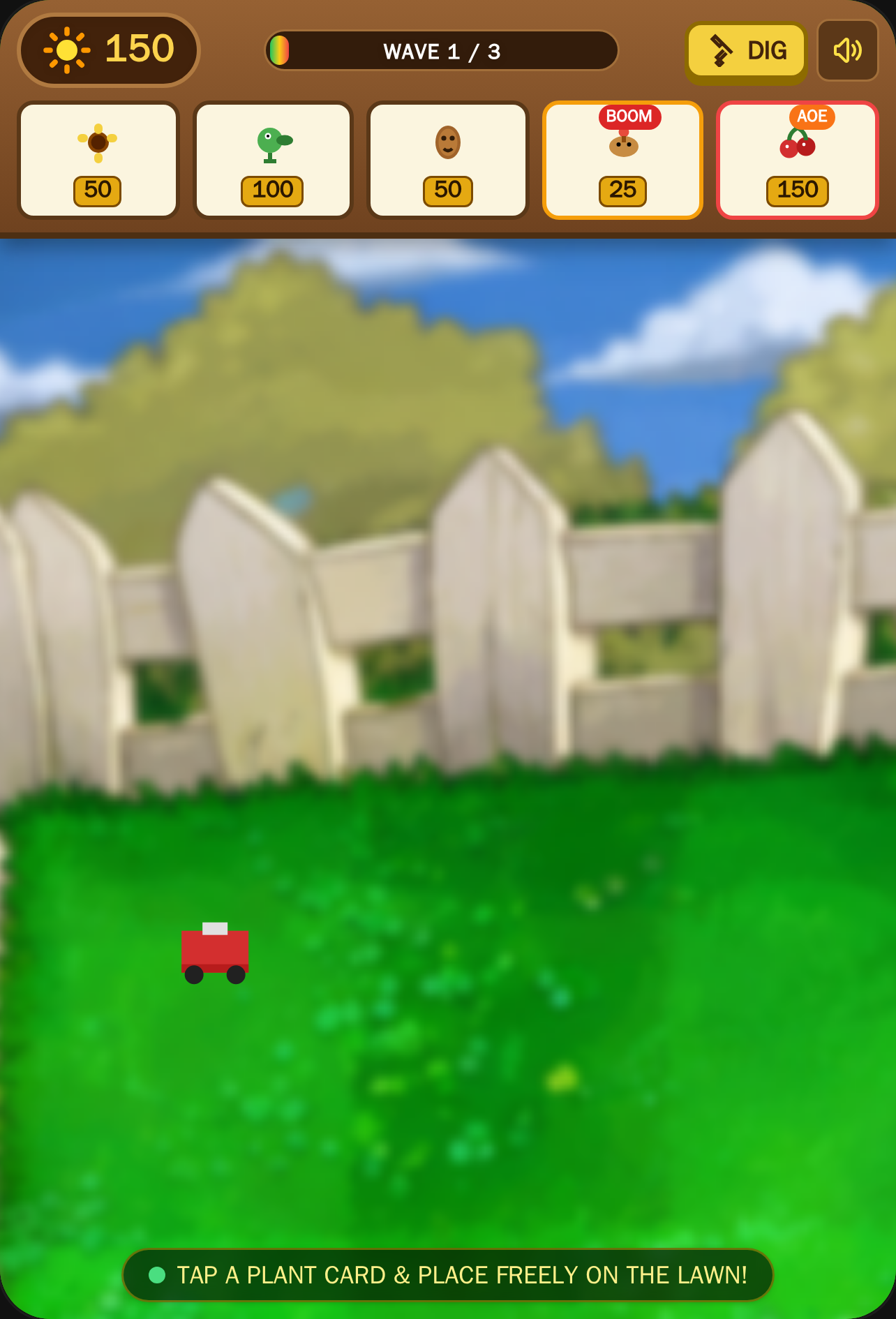 Plants vs Zombies: Garden Blast cover