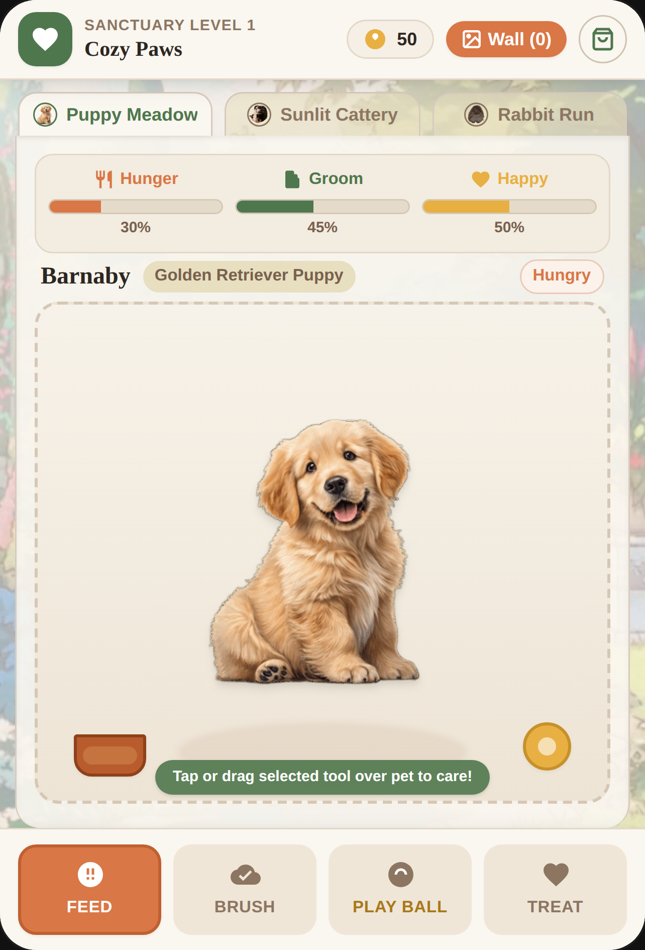 Cozy Paws Animal Sanctuary cover
