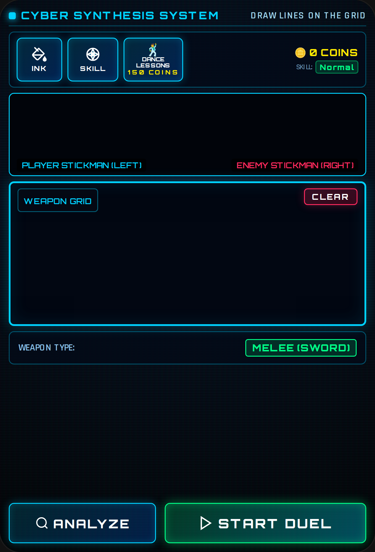 Draw A weapon:3d stickman fight Sorry The game is originally broken cover
