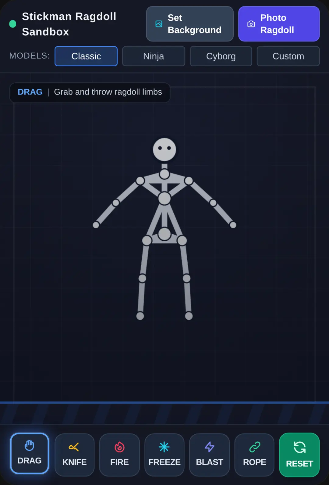 Ragdoll Stickman Sandbox cover