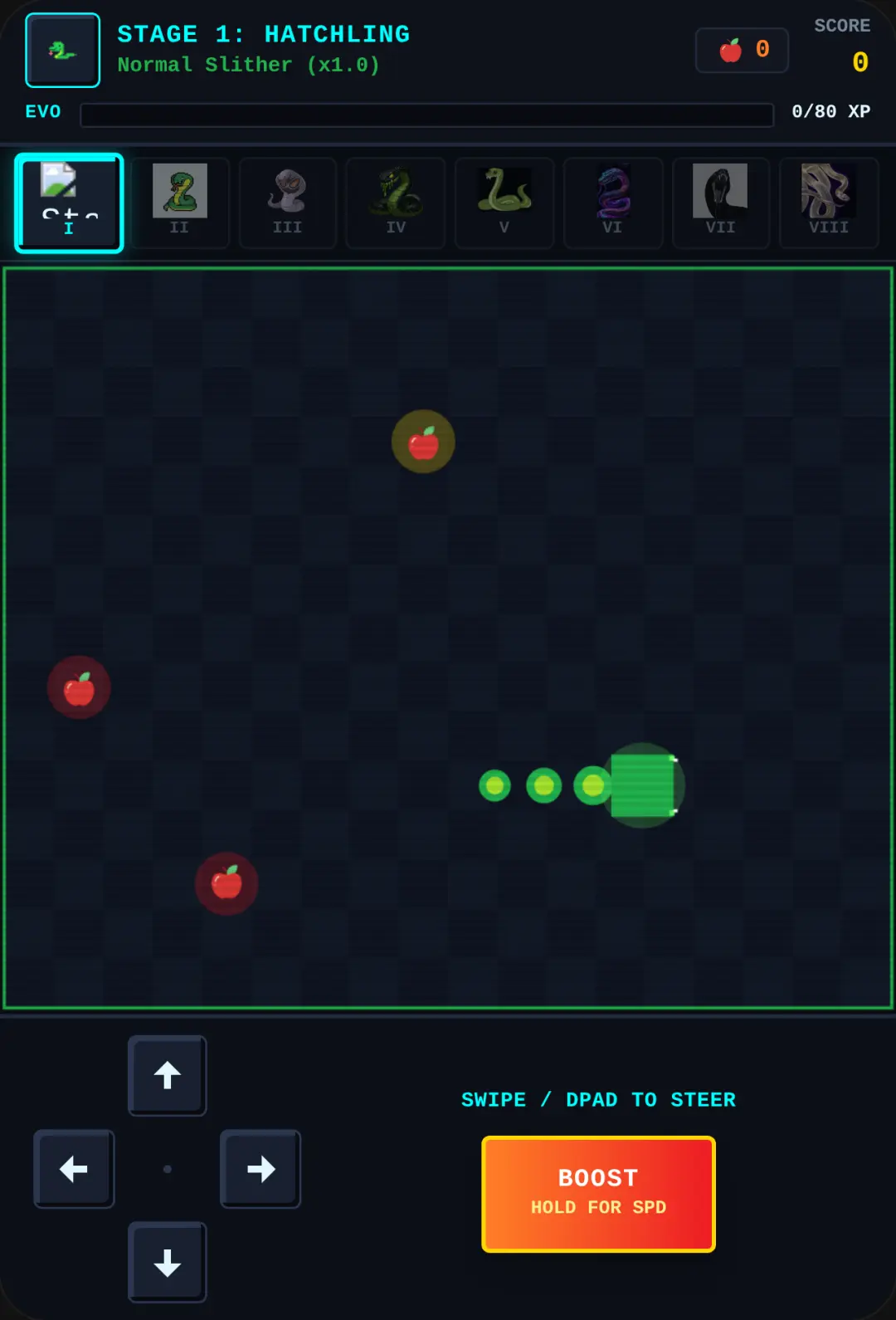 Pixel Snake Evolution cover