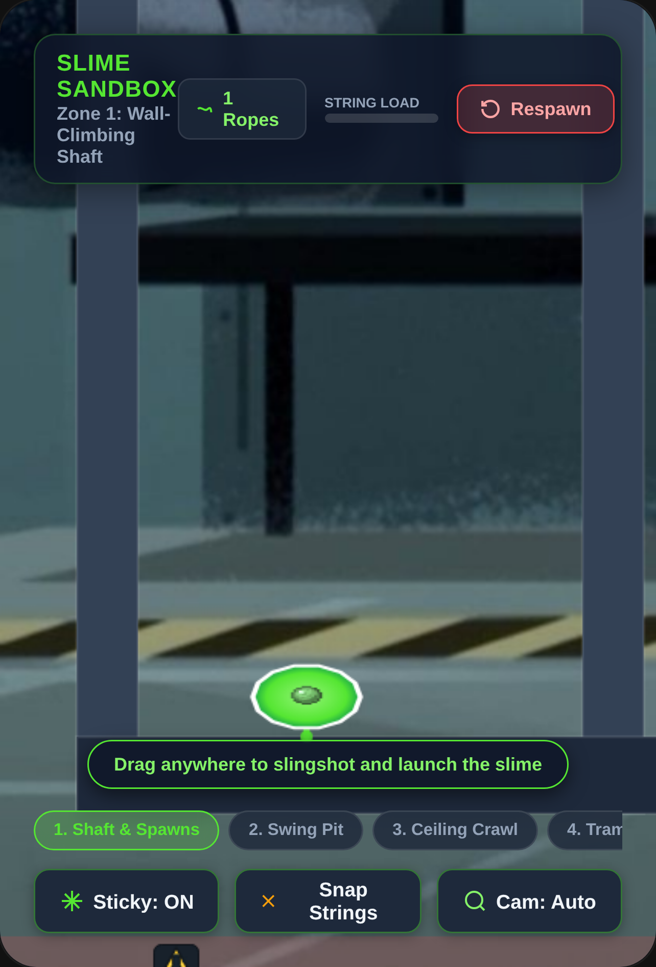 Bioluminescent Slime Physics Sandbox cover