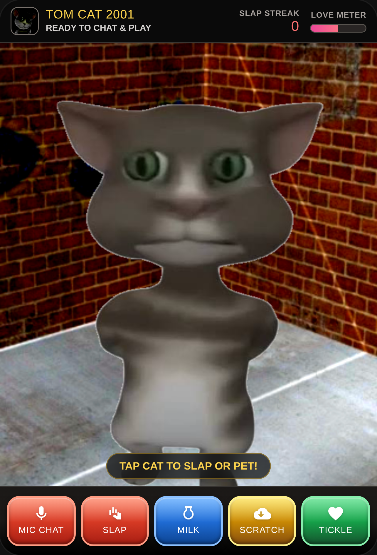 Talking Tom Cat 2001 cover