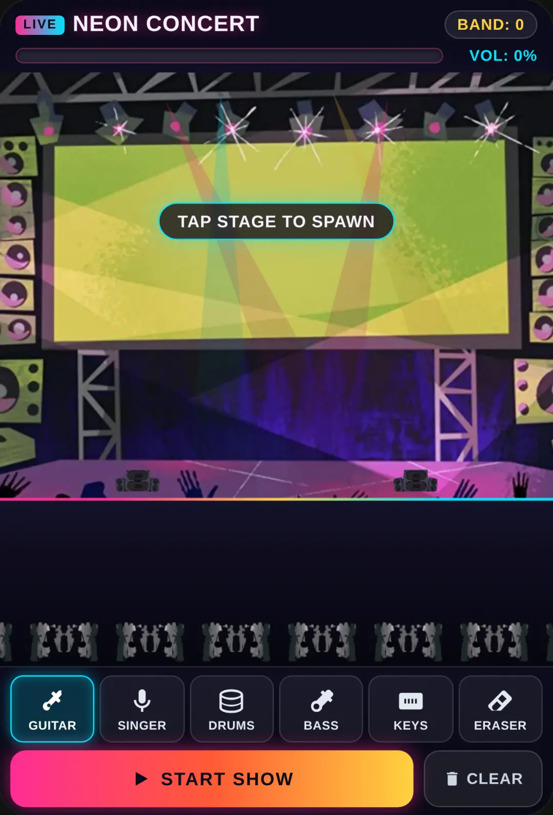 Neon Concert Sandbox cover