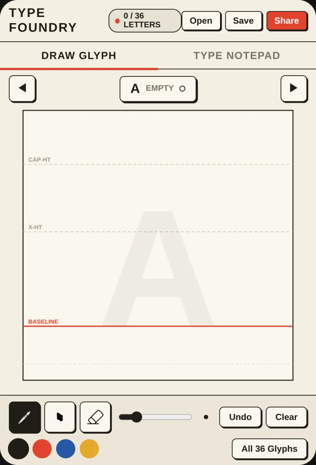 Type Foundry - Font Maker cover