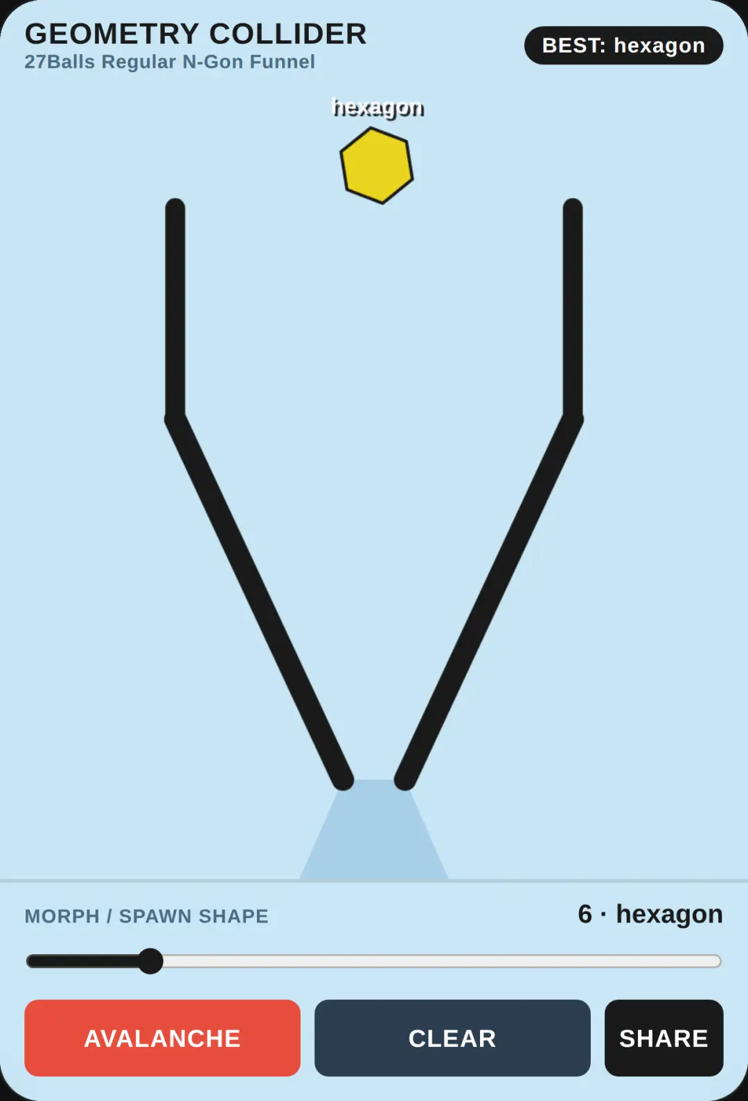 GEOMETRY COLLIDER: N-GON SIMULATOR cover