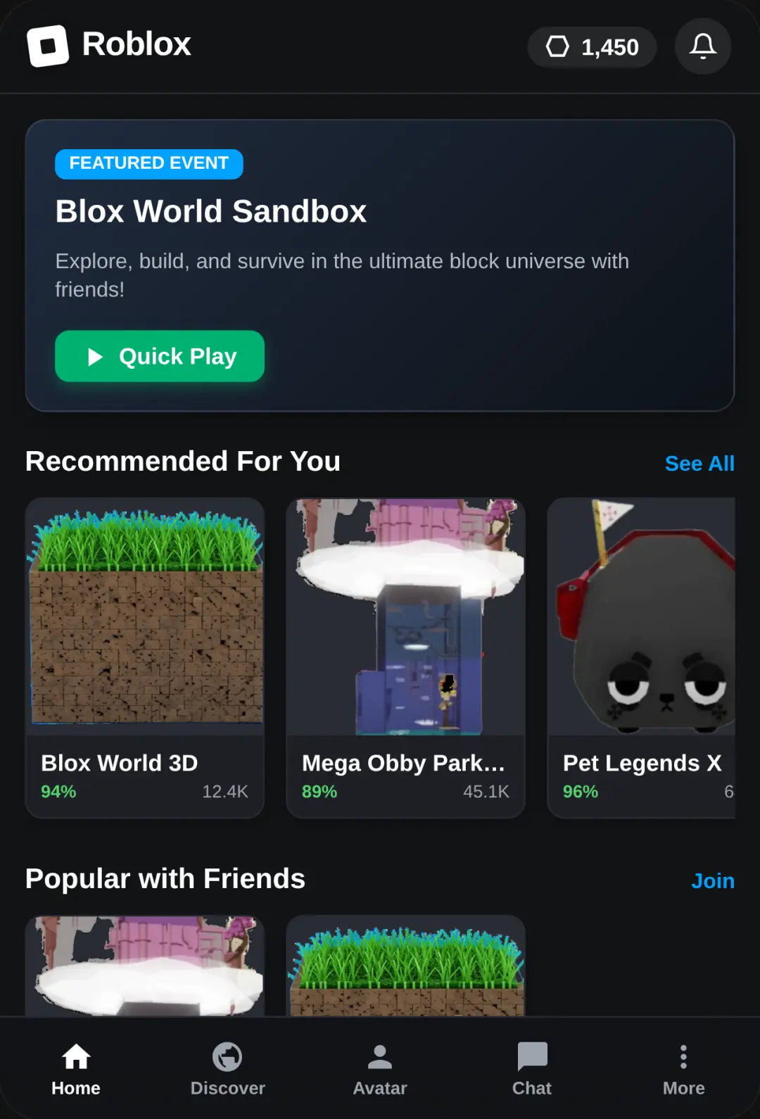 Roblox cover