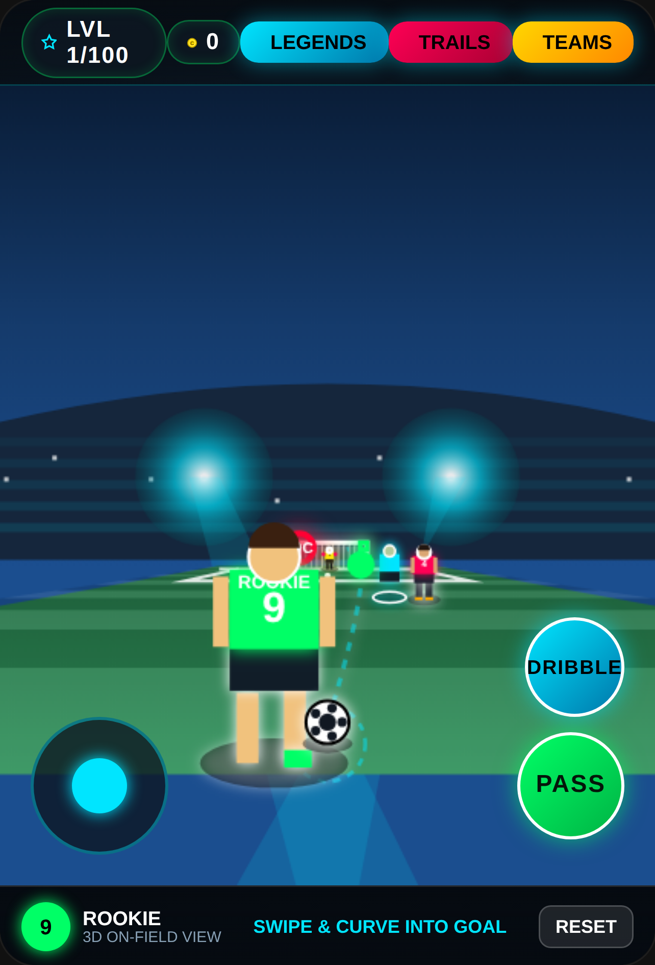 FC Mobile 3D: Legends Curve Free Kick cover
