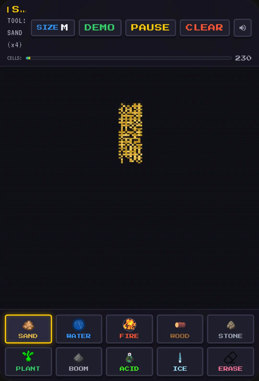 Pixel Sandbox - Falling Sand Sim cover