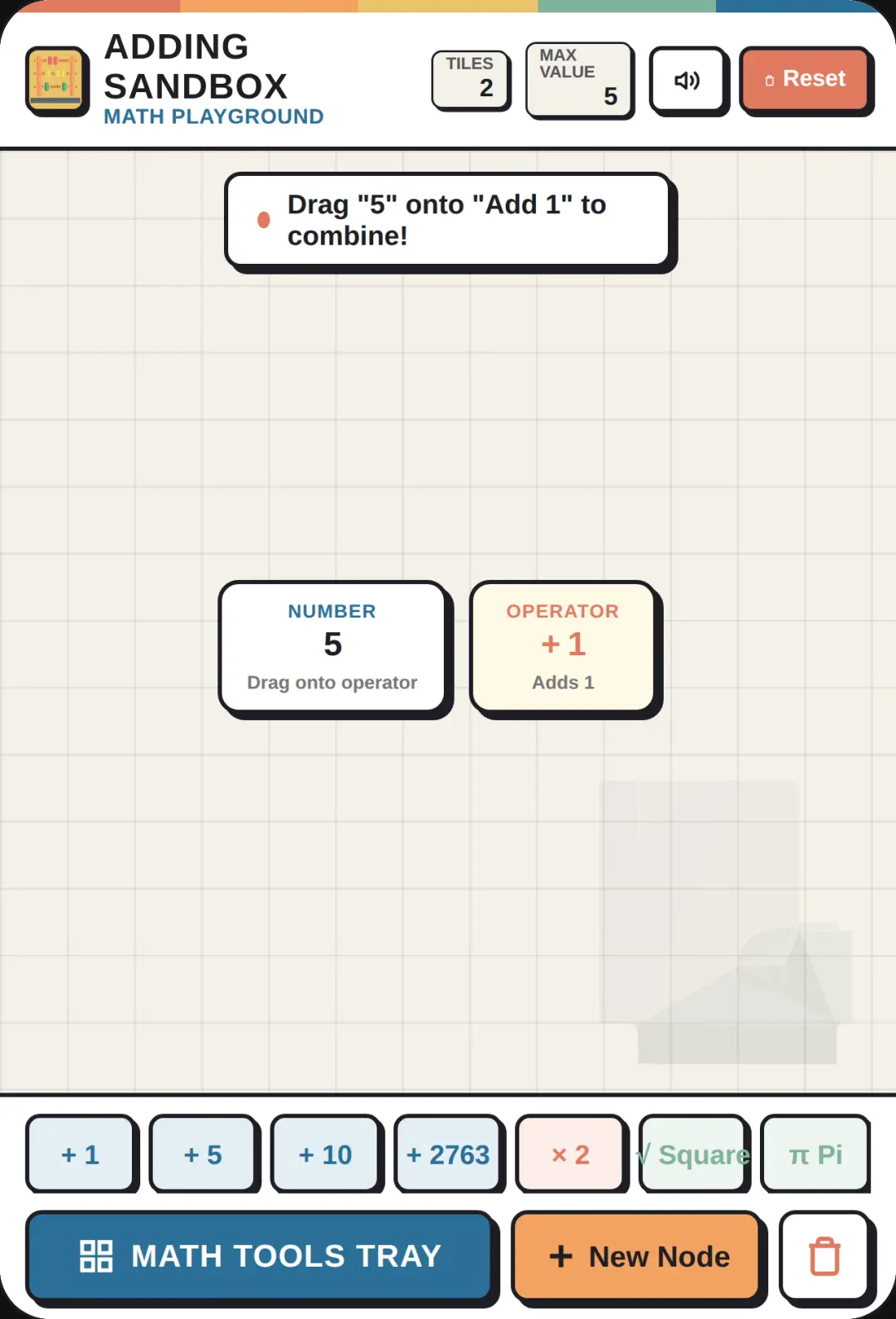 Number Adding Sandbox 1.1 cover