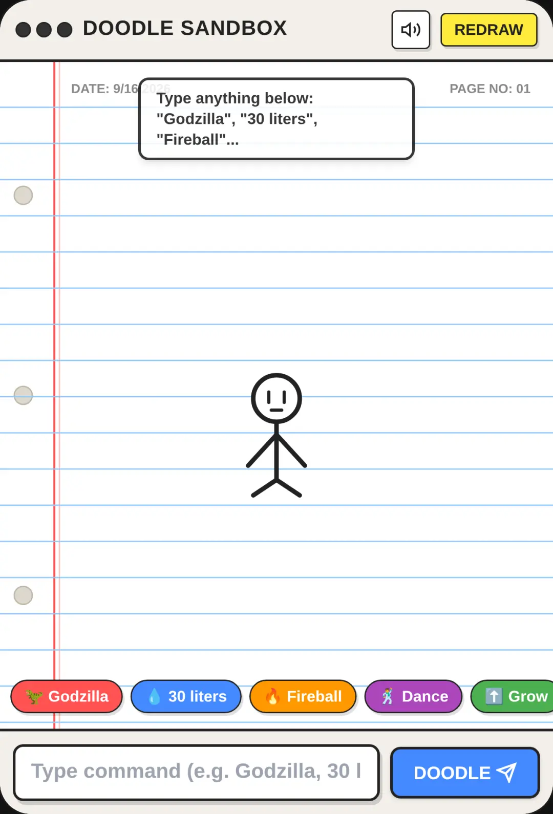 Doodle Sandbox - Stickman Page cover