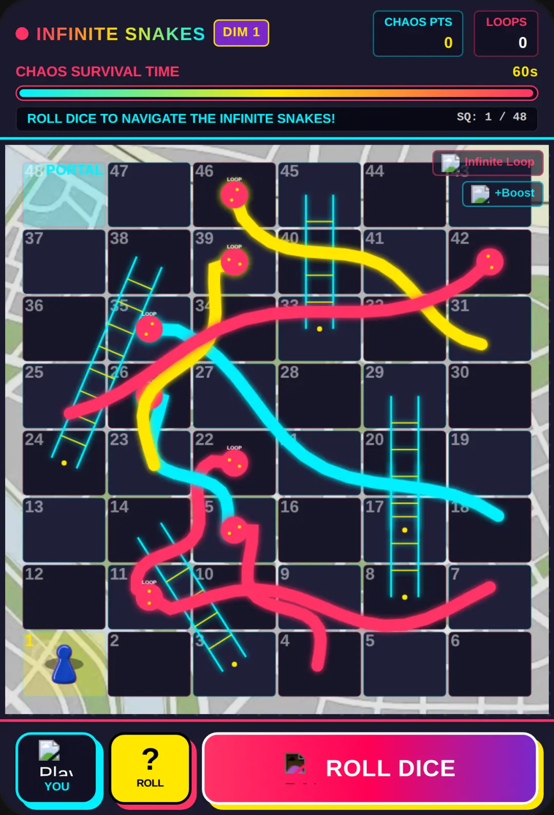 Snakes & Ladders: Infinite Chaos cover