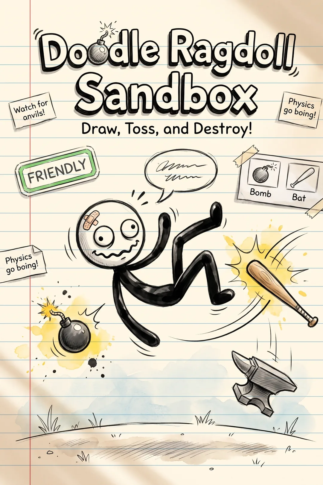 Doodle Ragdoll Sandbox