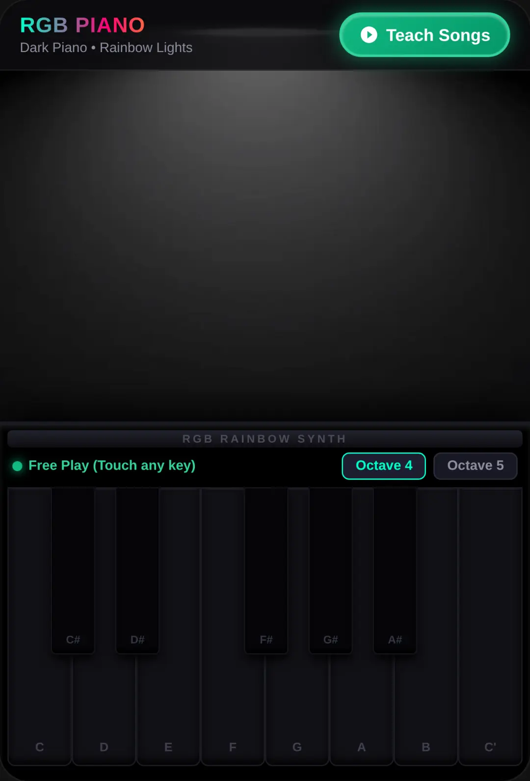 Cozy RGB piano cover