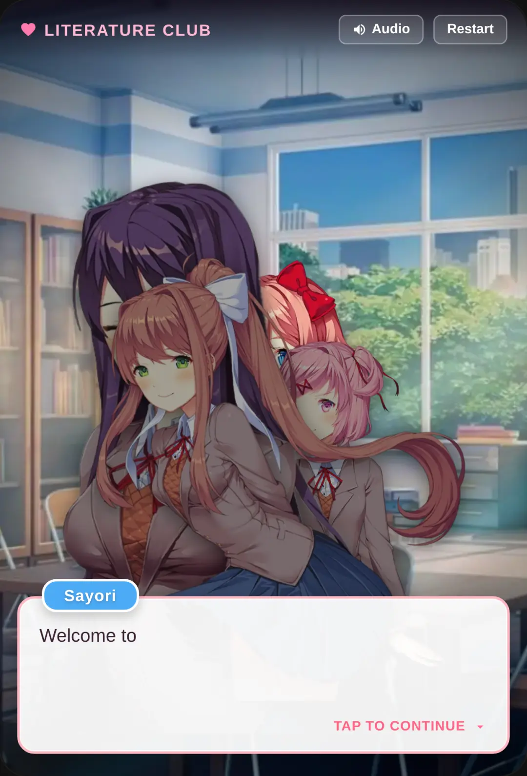 Doki Doki Literature Club cover