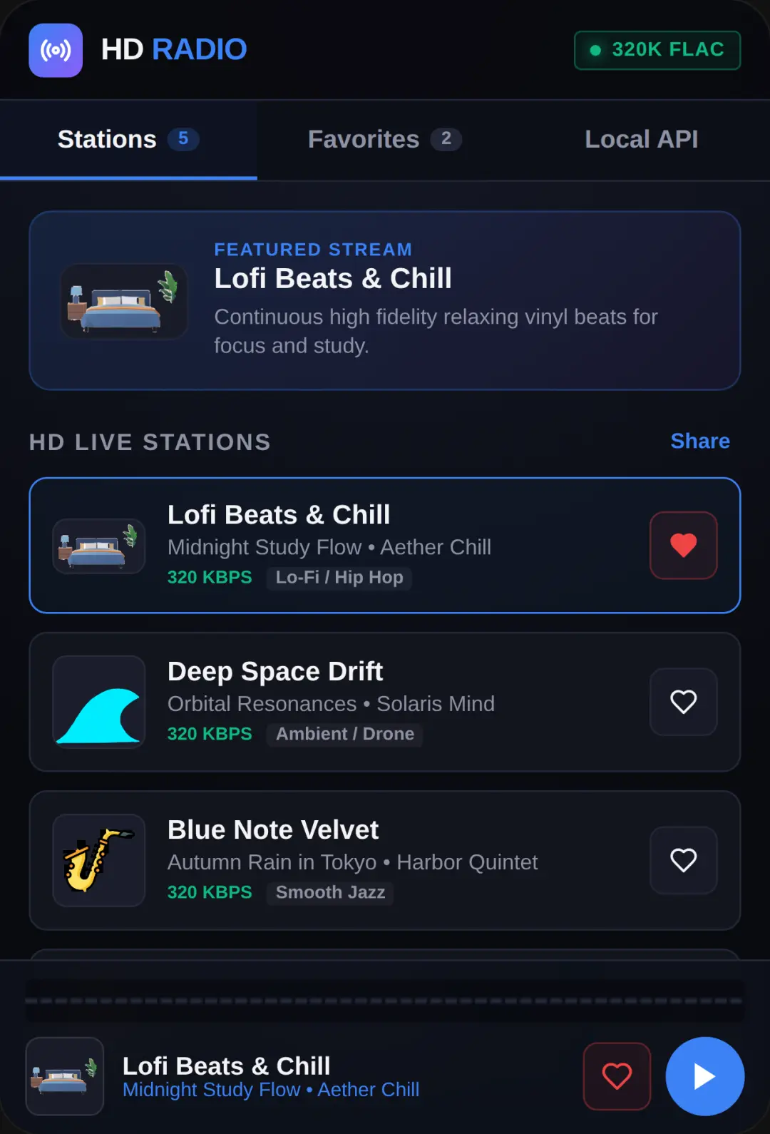HD Music Radio cover
